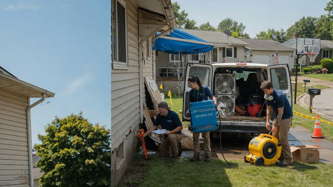 Ceiling Leak Cleanup in Dysart, IA near me